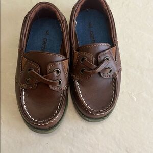 SOLD Carter's Brown Kids Boat Shoes (6)